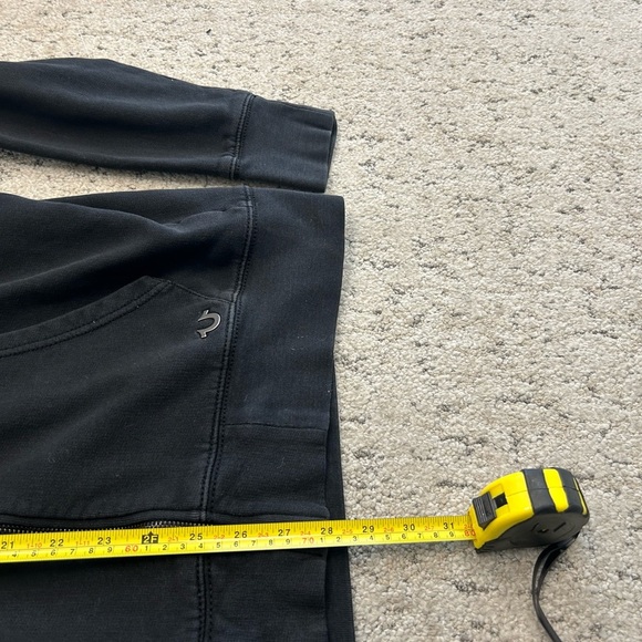 True Religion L unisex Black Studded Hoodie vintage Y2K faded and worn Y2K - Picture 13 of 14